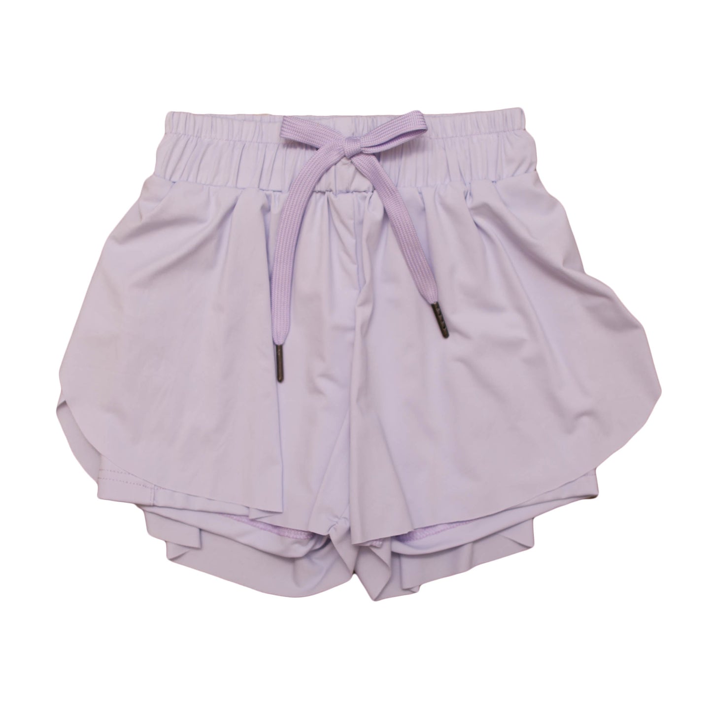 Lavender Kid Butterfly Shorts
