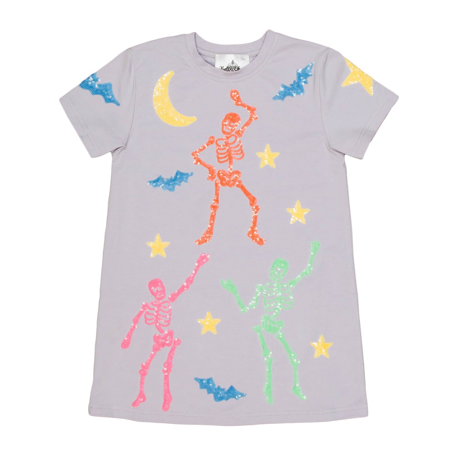 Lavender Skeleton Adult Dress