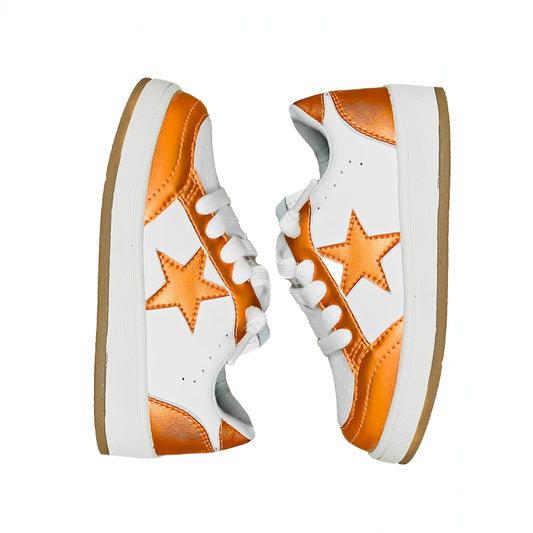 Orange Star Sneakers