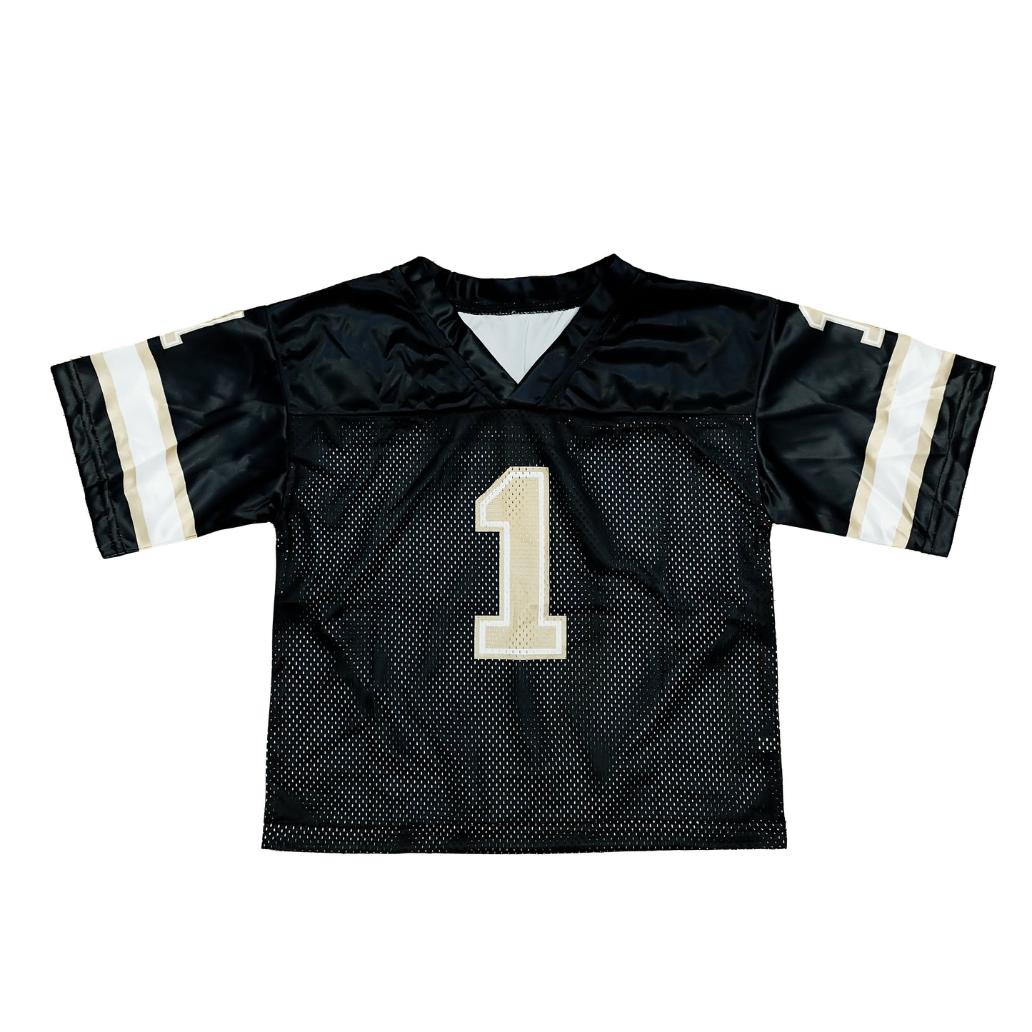 Kids' Black & Gold Football Jersey