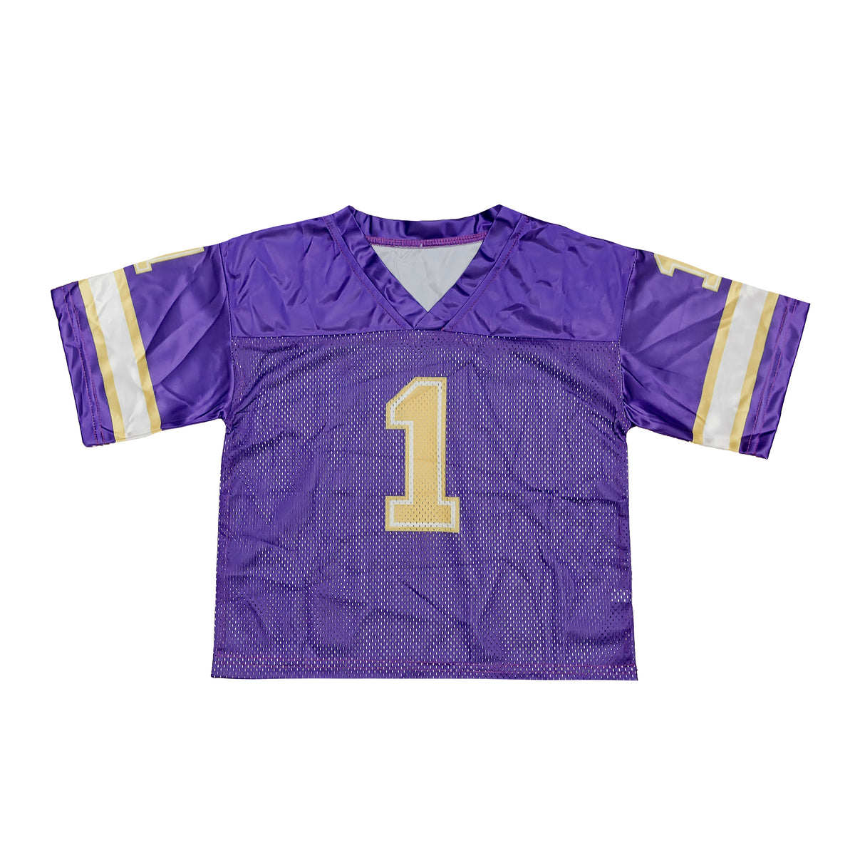 Kids' Purple & Yellow Football Jersey