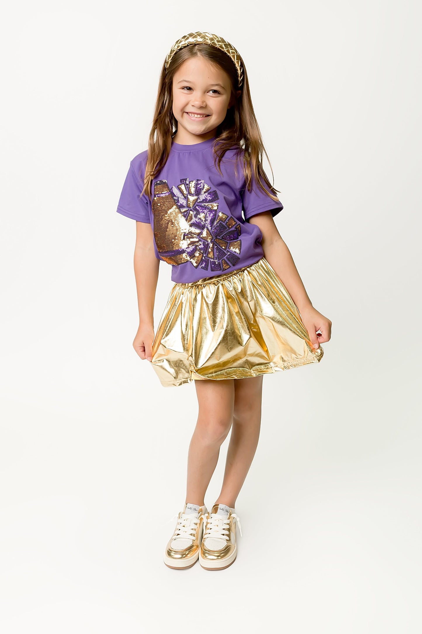 Kids' Megaphone Shirt - Purple