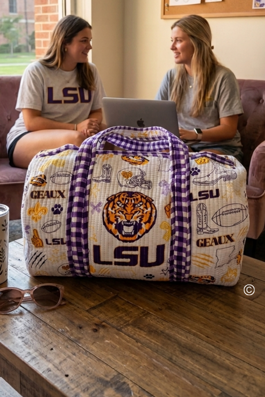 SC - ETA 8/24-9/7 LSU Duffel Bag©