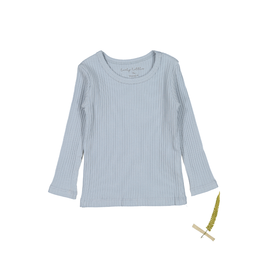 The Long Sleeve Tee -  Blue