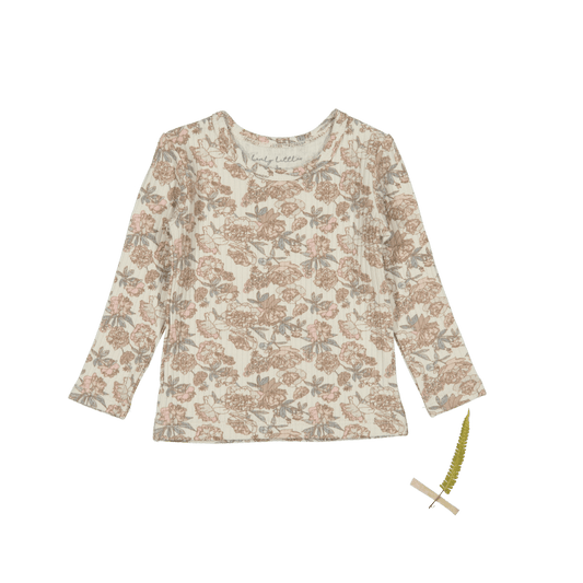 The Printed Long Sleeve Tee - Delilah