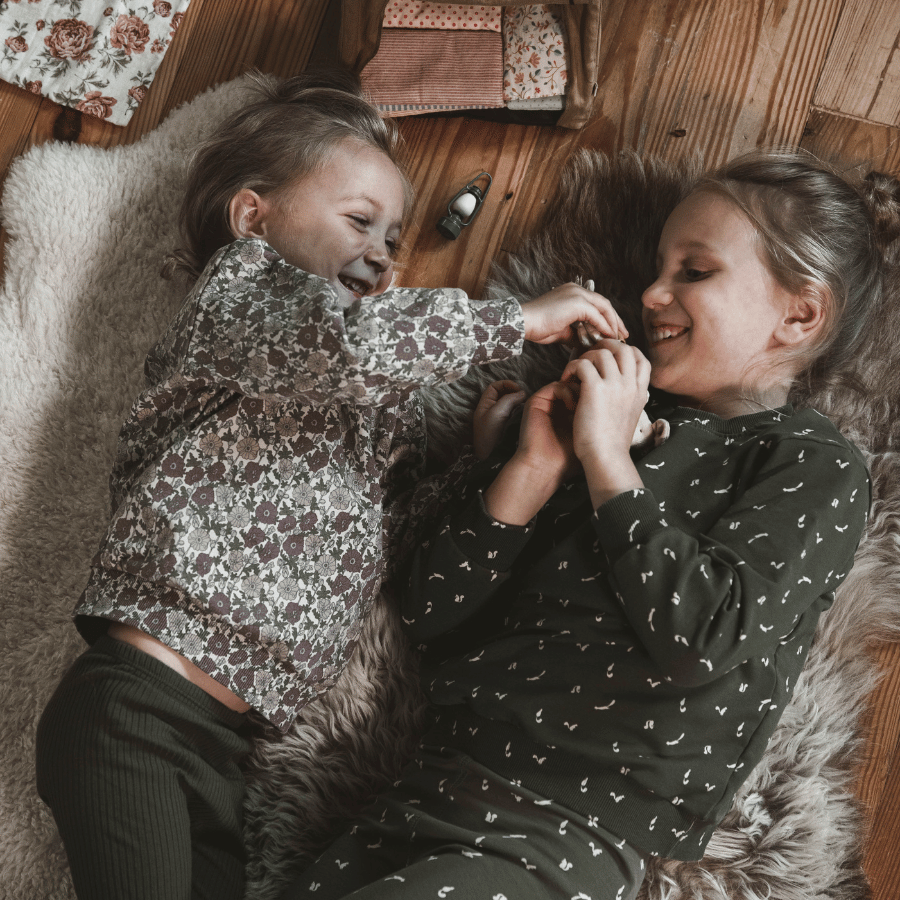 The Printed Long Sleeve Tee -  Squirrel