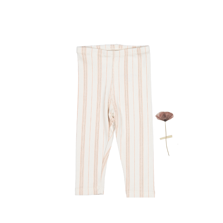 The Printed Legging - Rose Stripe