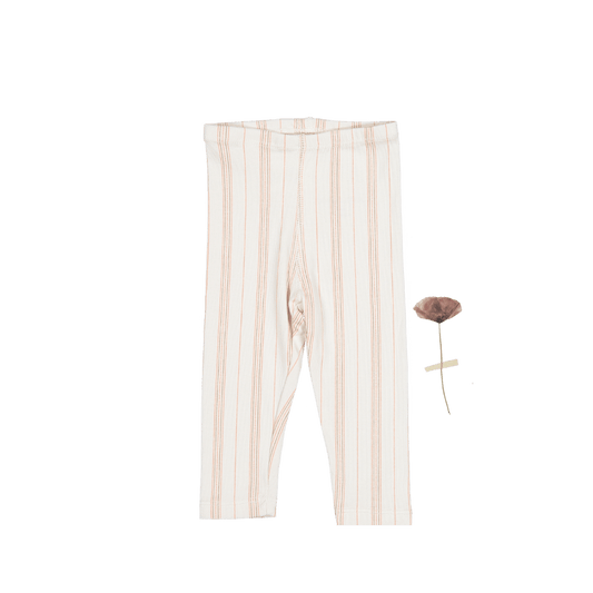 The Printed Legging - Rose Stripe