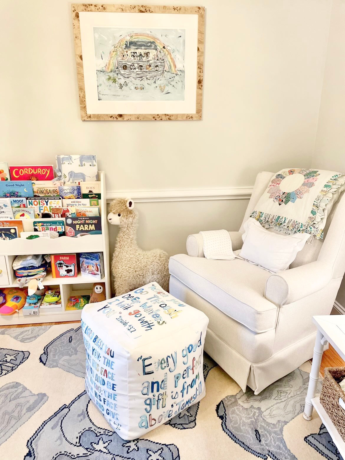 Noah's ark I Nursery Fine Art Print