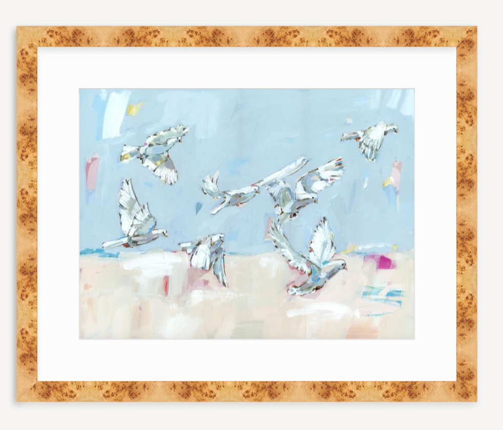 Peace On Earth II Doves Fine Art Print