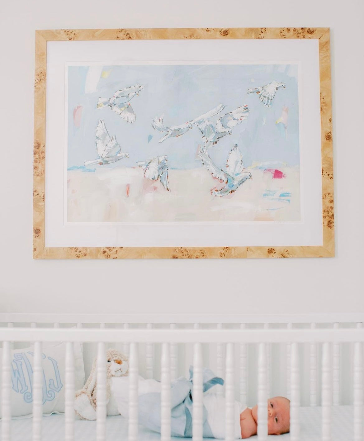 Peace On Earth I Doves Fine Art Print