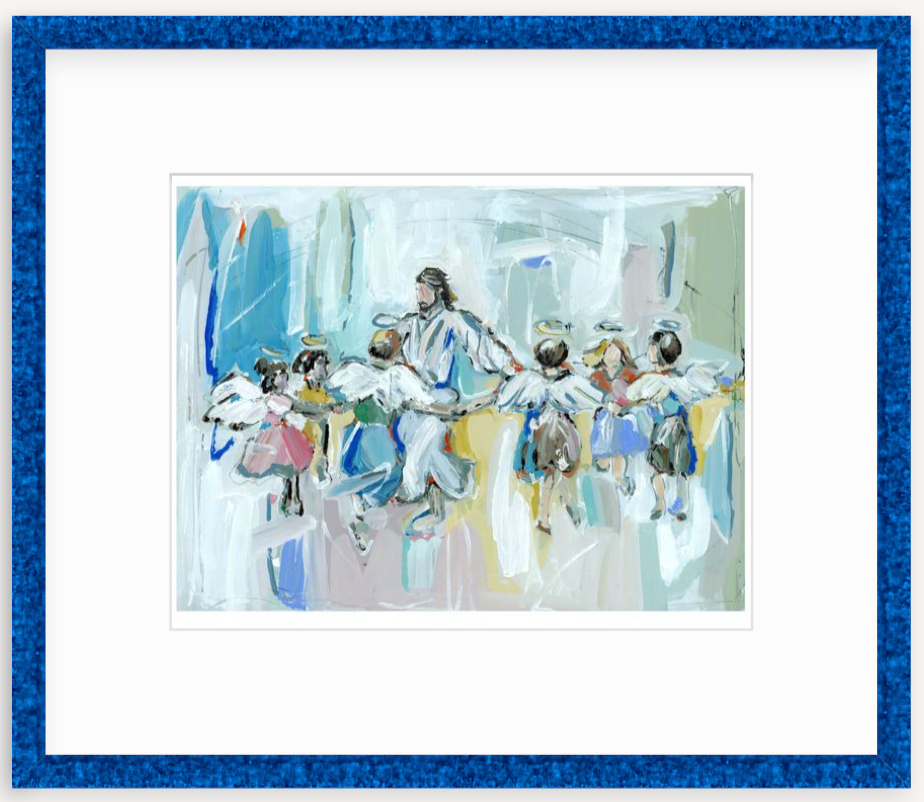 Dancing with Jesus Fine Art Print