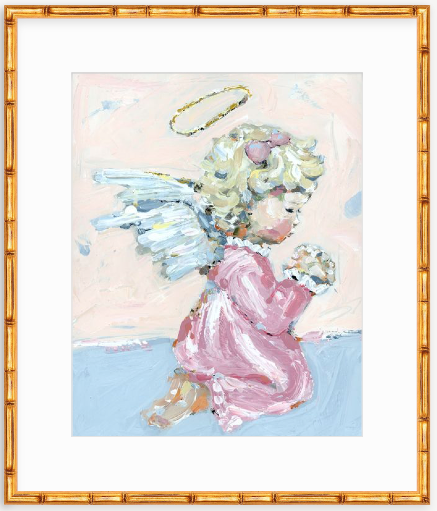 Tiny Wings I Baby Angel Fine Art Print