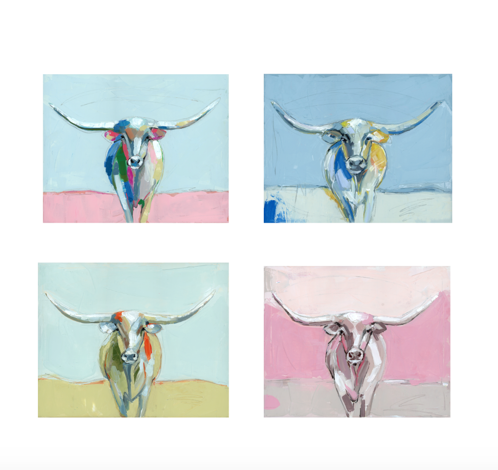 Longhorns Fine Art Prints