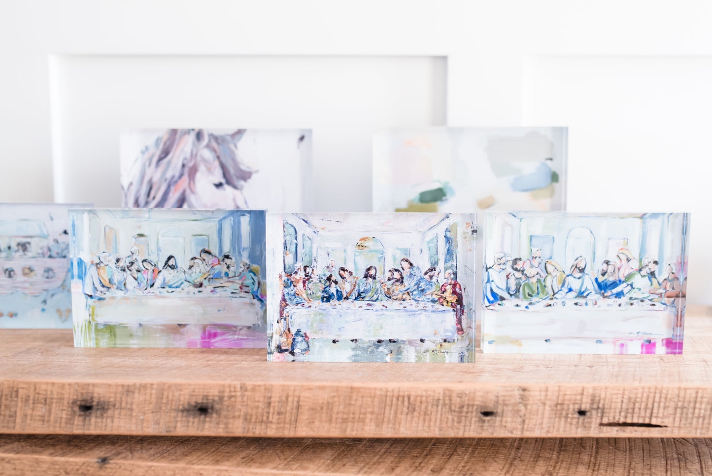 Legacy Meal XII Last Supper Acrylic Tabletop Art