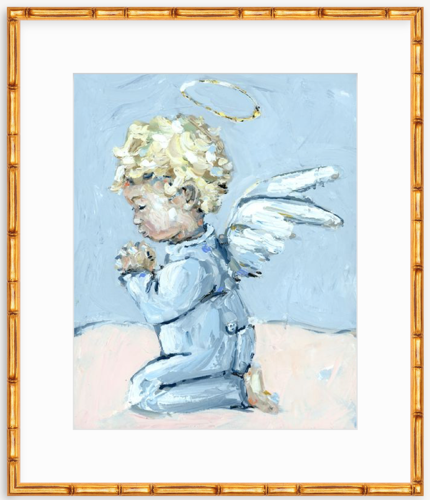 Tiny Wings II Baby Angel Fine Art Print