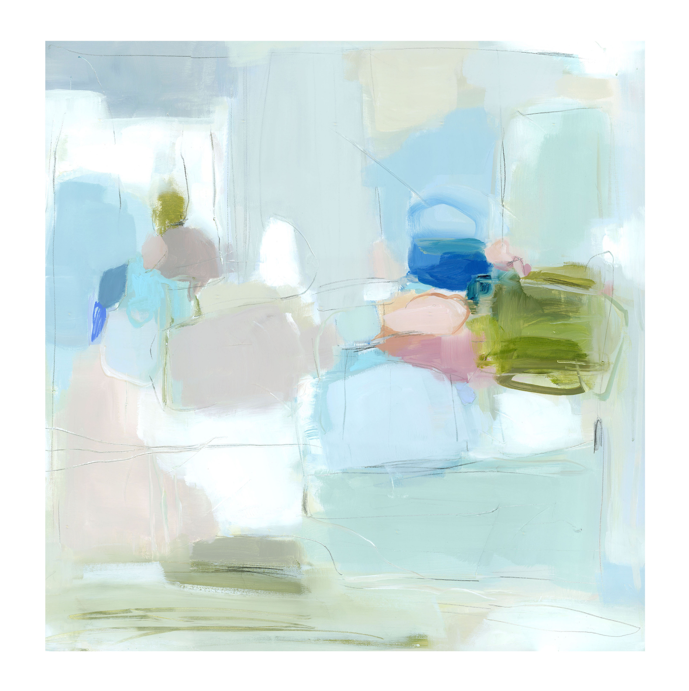 Breaking Even Abstract Fine Art Print