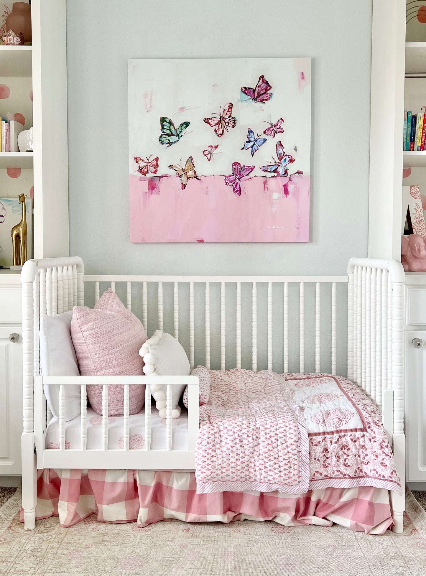 "Butterfly Wishes" on canvas