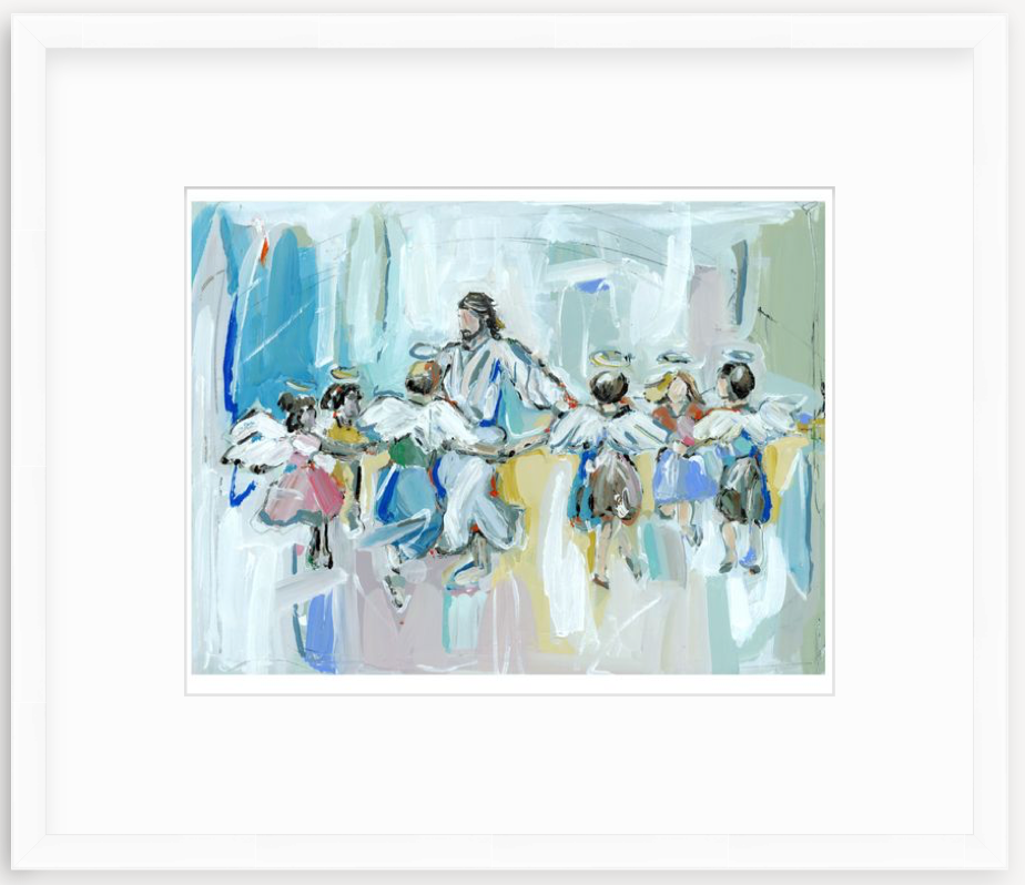 Dancing with Jesus Fine Art Print