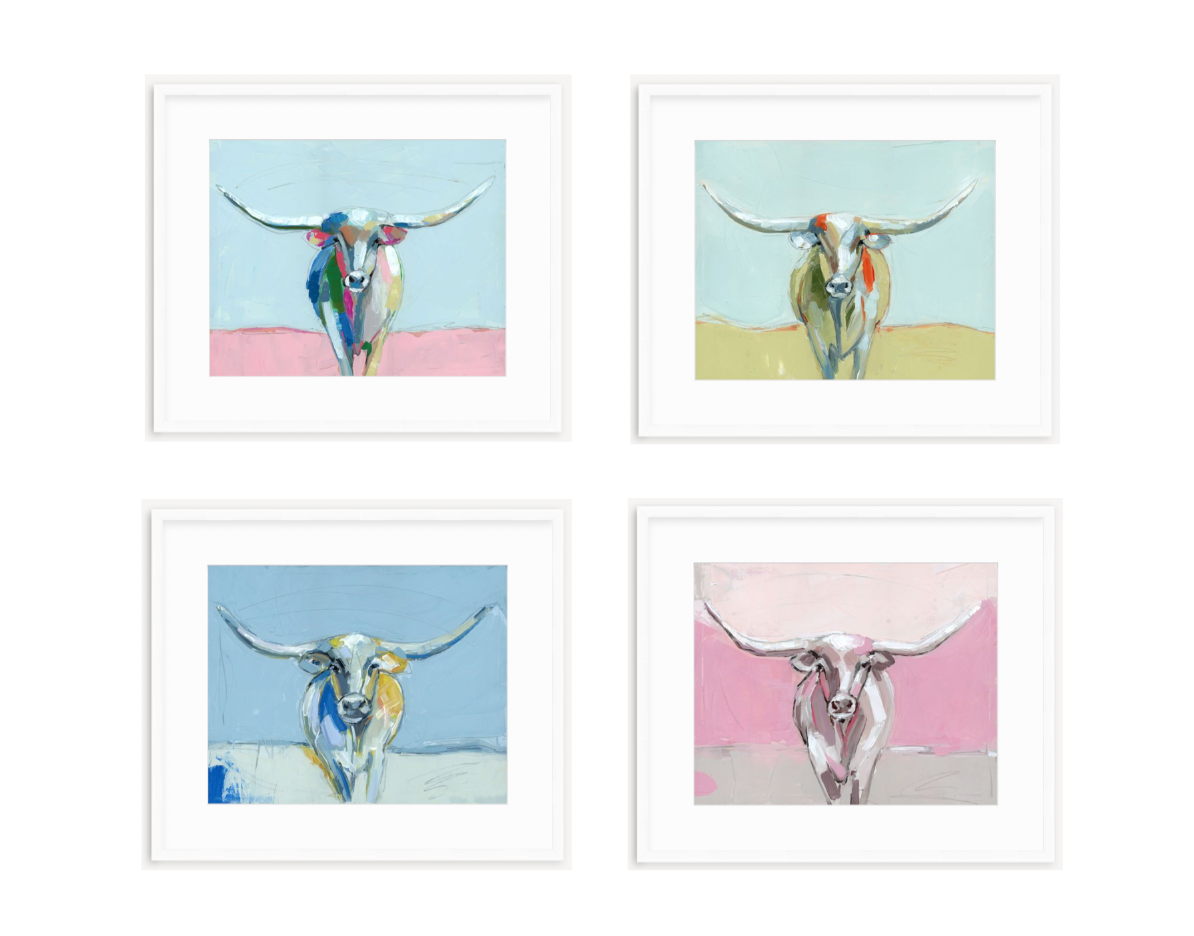 Longhorns Fine Art Prints