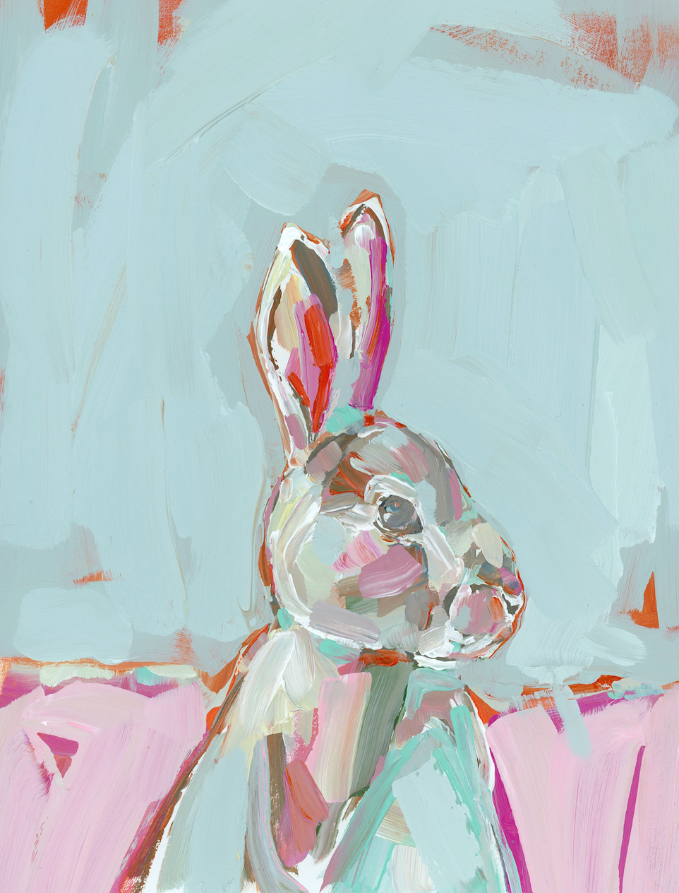 Bunny Girl Fine Art Print