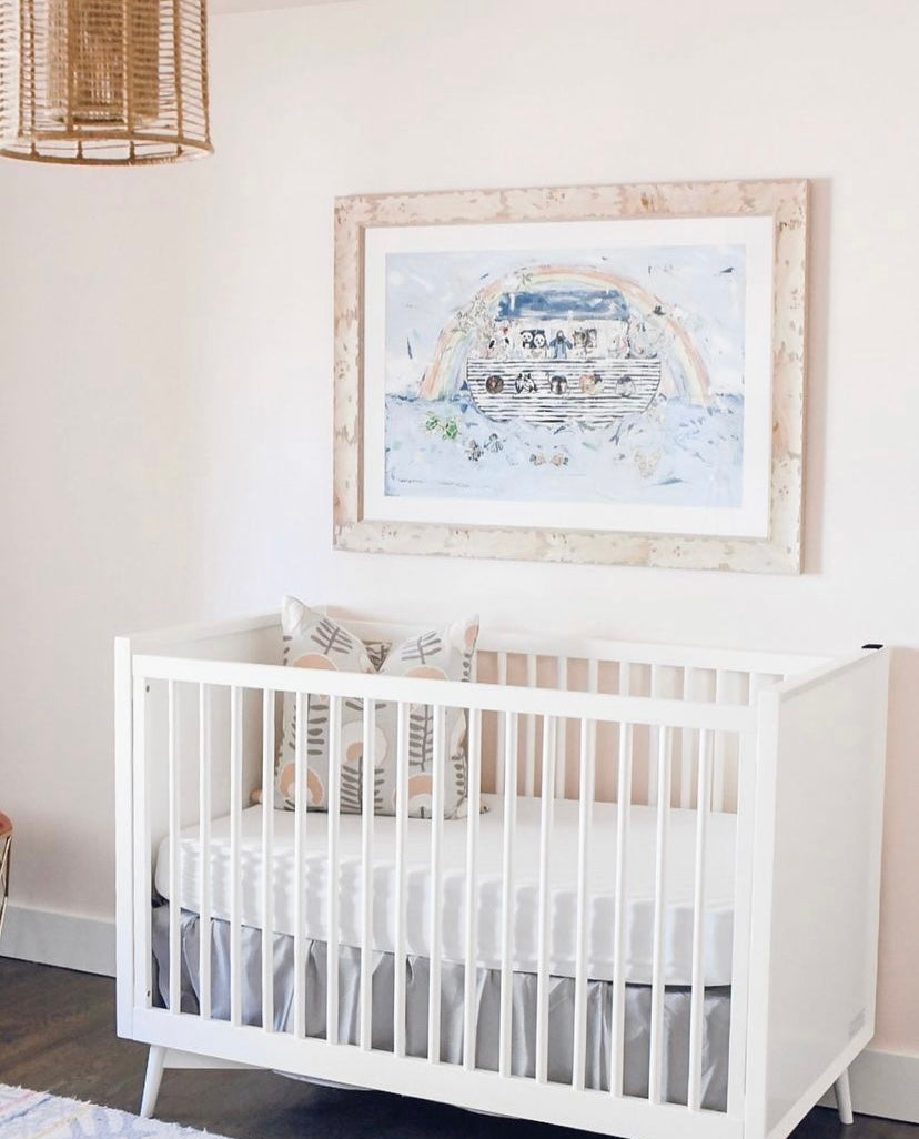 Noah's ark I Nursery Fine Art Print