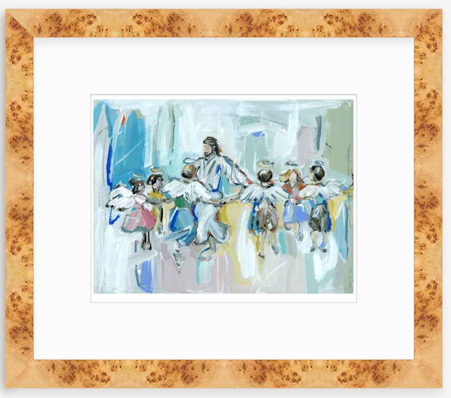 Dancing with Jesus Fine Art Print