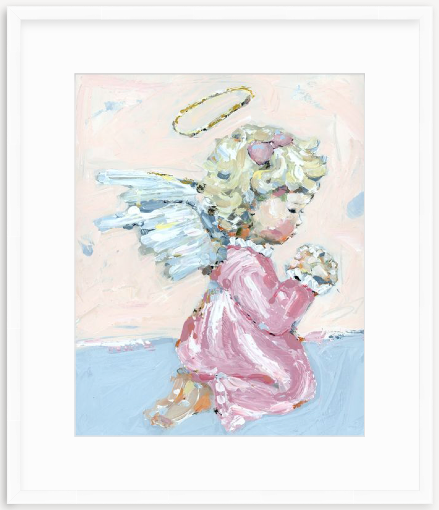 Tiny Wings I Baby Angel Fine Art Print