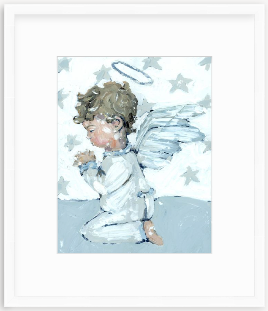 Tiny Wings IV Baby Angel Fine Art Print