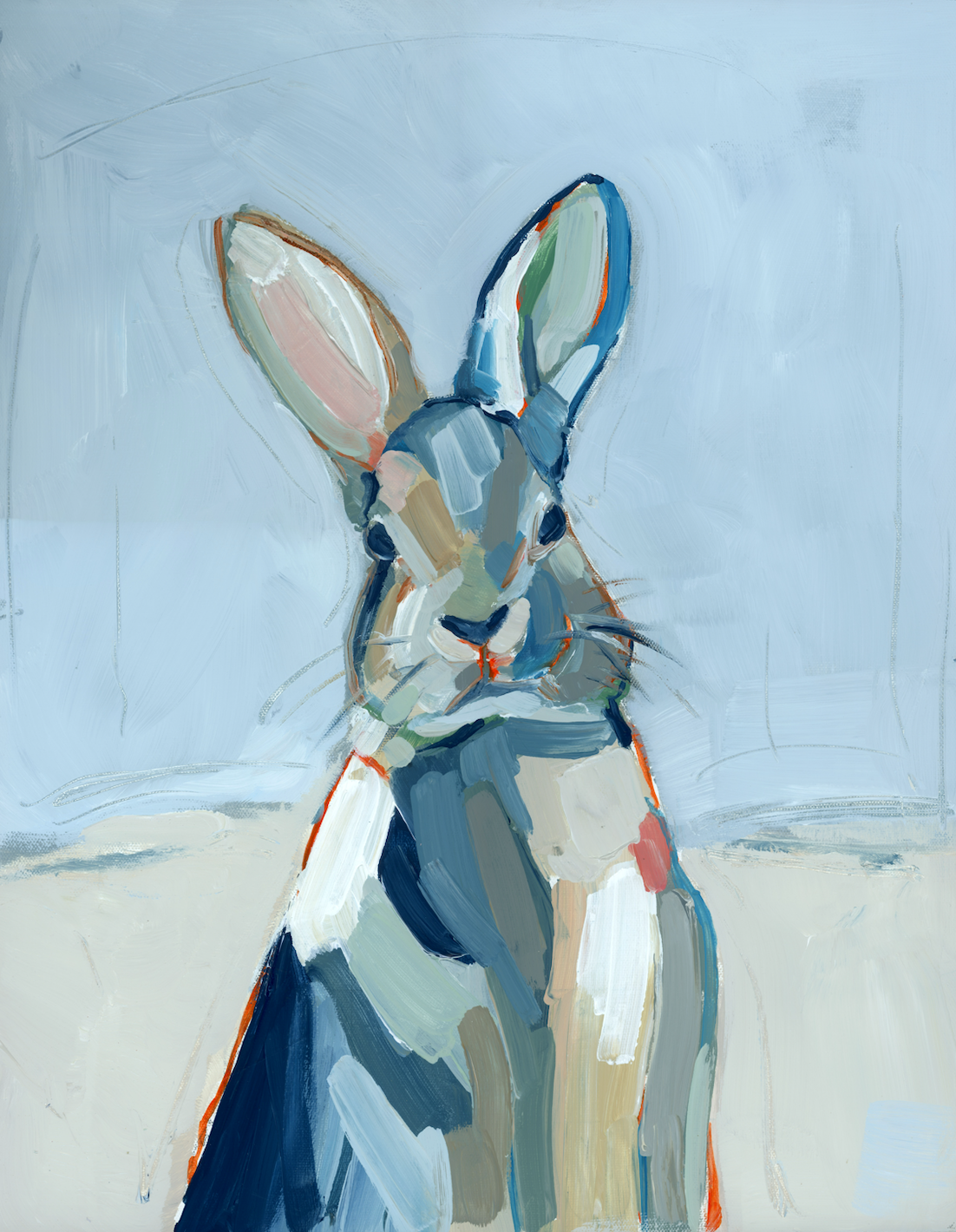 Hippity Hops Bunnies Fine Art Prints