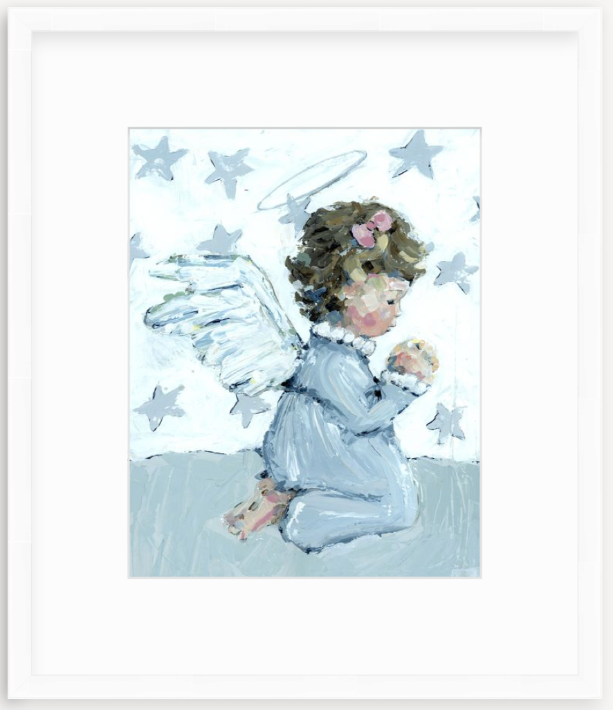 Tiny Wings III Baby Angel Fine Art Print