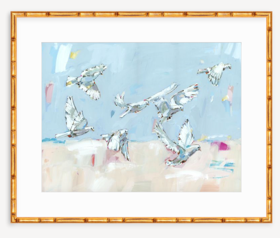 Peace On Earth II Doves Fine Art Print