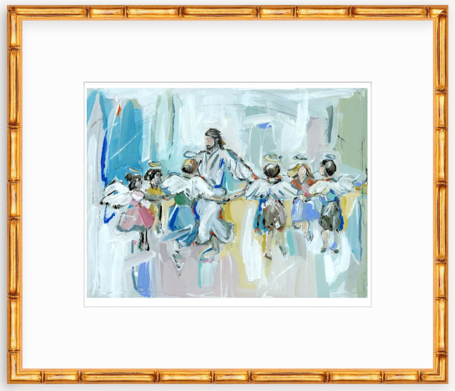 Dancing with Jesus Fine Art Print