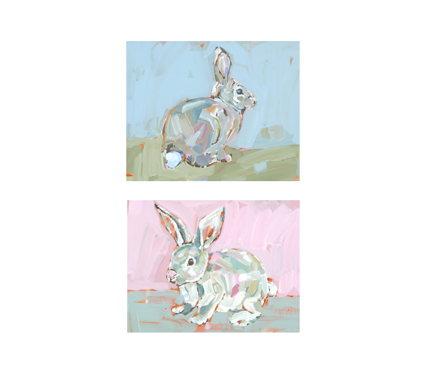 Bunny Hunnies Fine Art Print