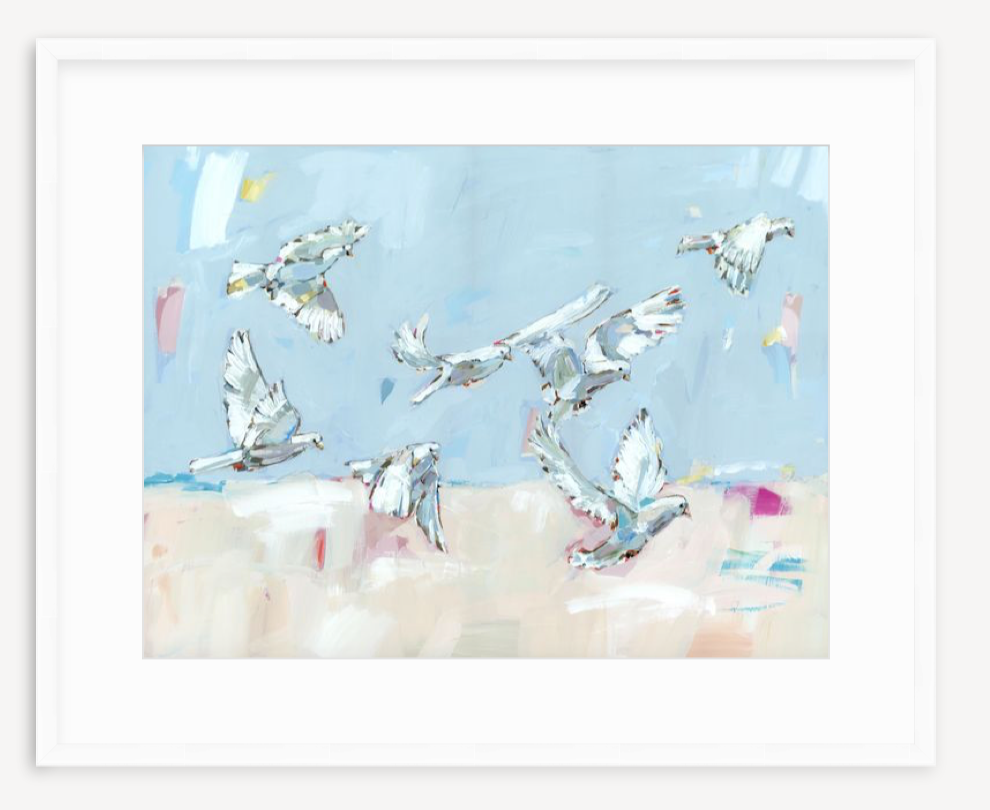 Peace On Earth II Doves Fine Art Print