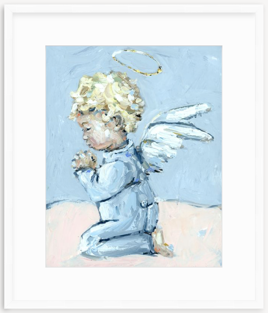 Tiny Wings II Baby Angel Fine Art Print