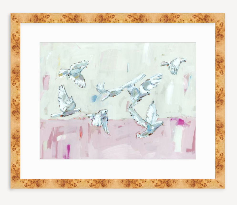 Peace On Earth I Doves Fine Art Print
