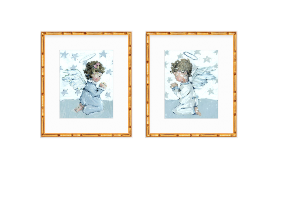 Tiny Wings III Baby Angel Fine Art Print