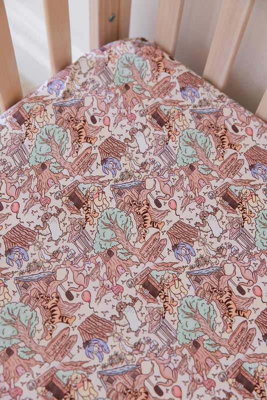 Hundred Acre Wood - Crib Sheet