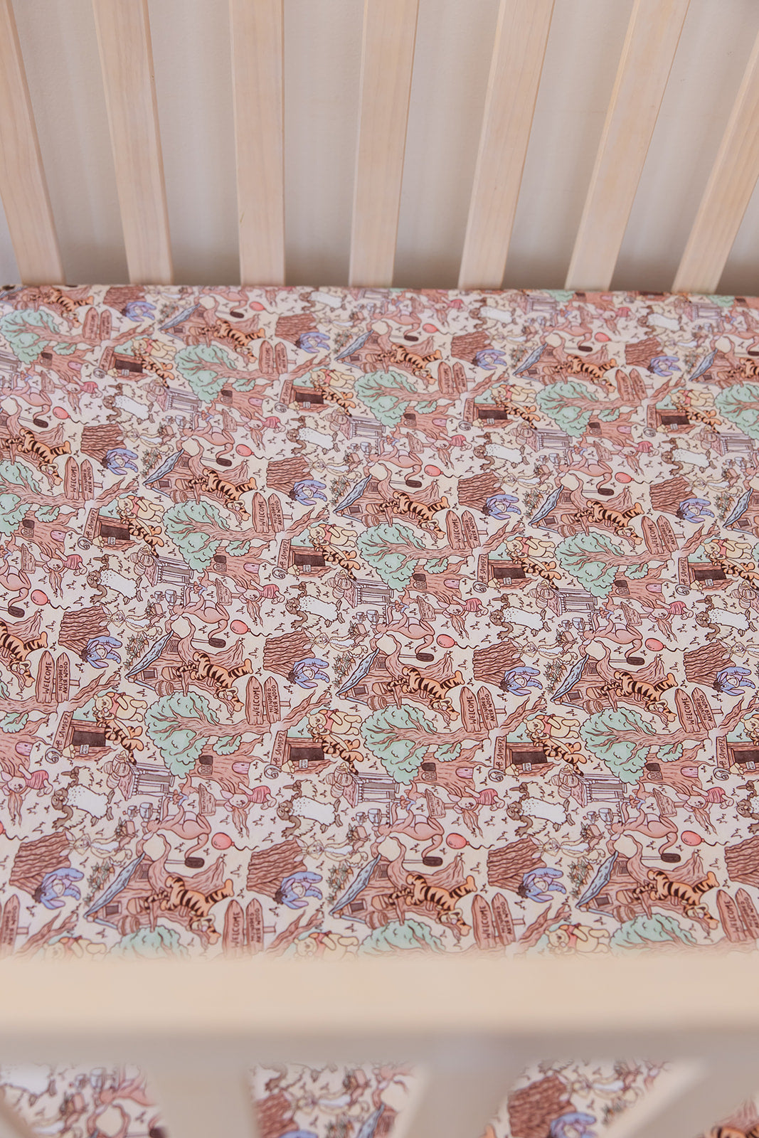 Hundred Acre Wood - Crib Sheet