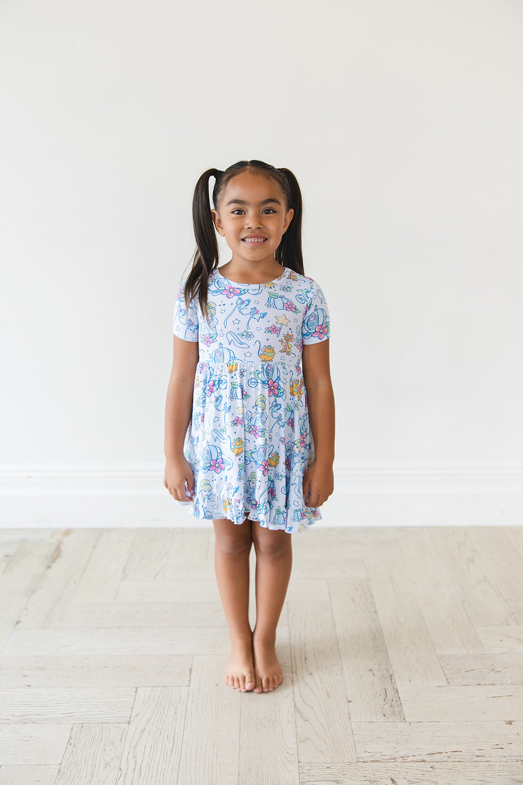 Midnight - Ruffle Dress