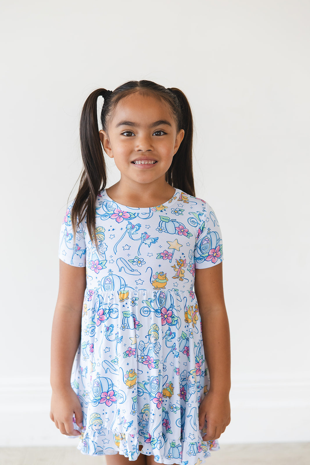 Midnight - Ruffle Dress