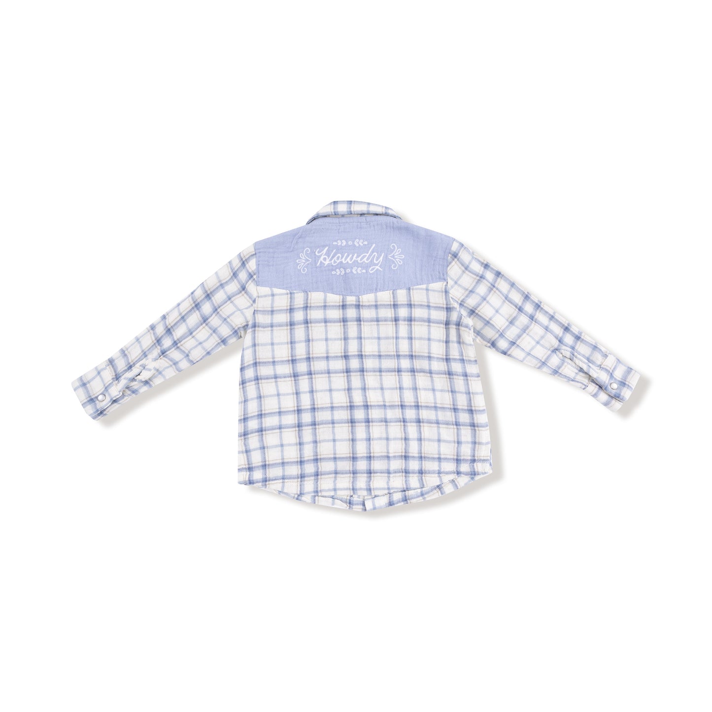Long Sleeve Western Pearl Snap Shirt
