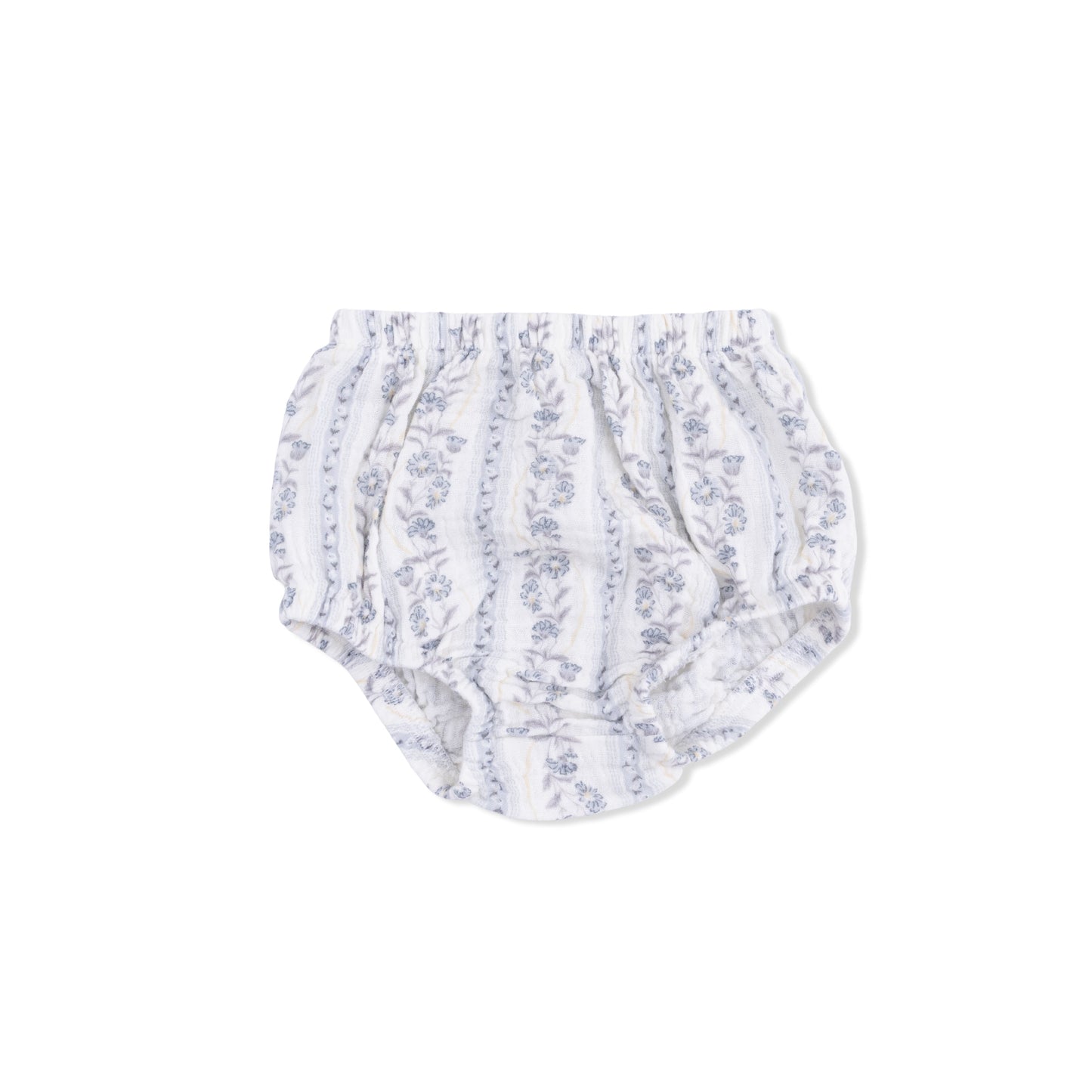 Kimberly Floral Stripe - Western Pearl Snap Dress & Bloomer