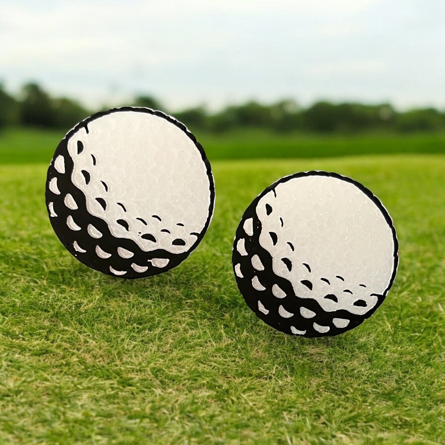 Golf Ball Vent Clips and Magnets