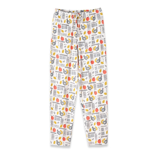 Thanksgiving Bamboo Adult Pajama Pants