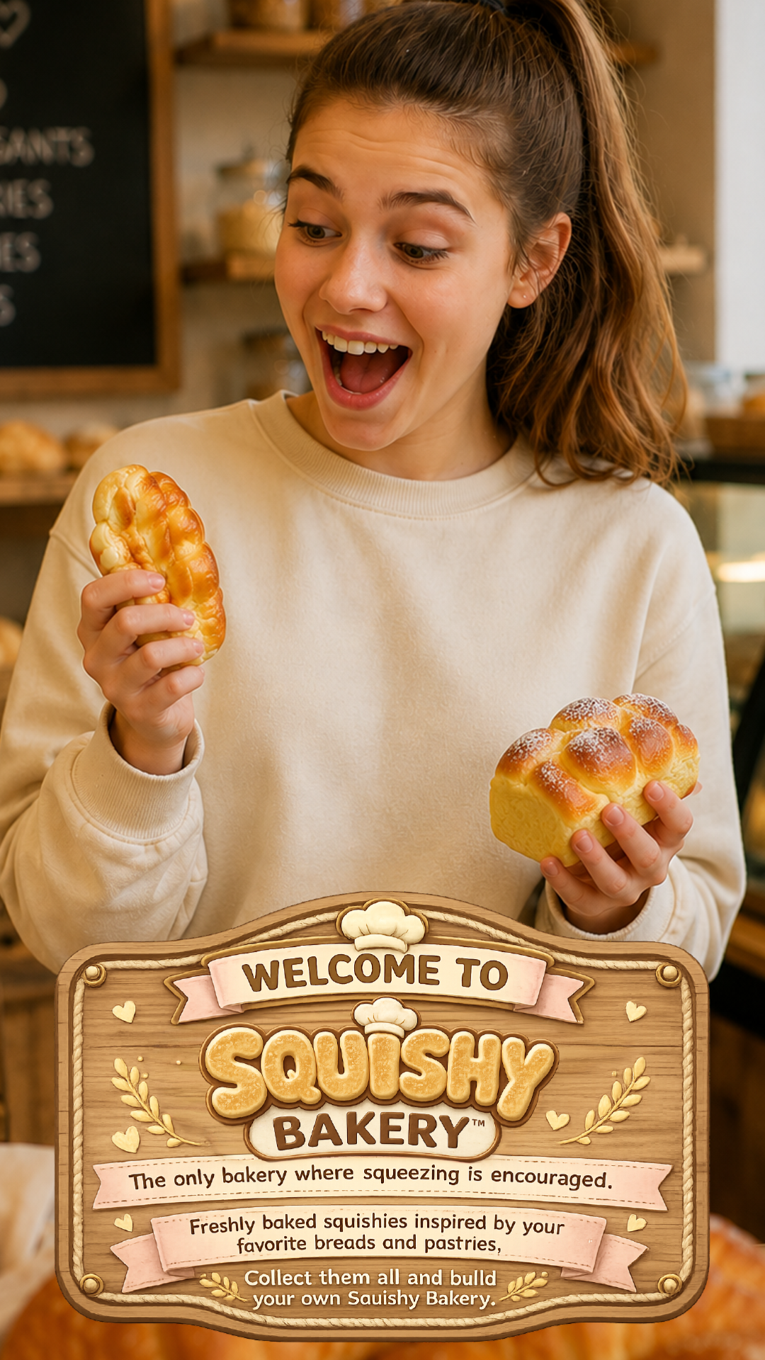 Squishy Bakery Series #1 Slow Rise Bread & Pastry Squishy – Choose Your Style