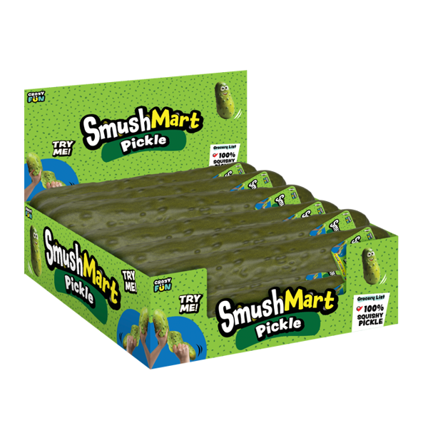 Giant Pickle Squishy 15" – RMS SmushMart™ Slow-Rise Fidget Toy