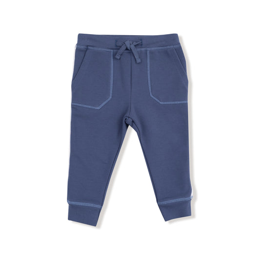 Jogger with Varsity Stripes