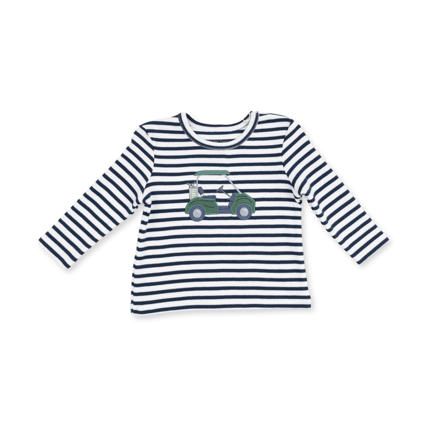 Golf - Long Sleeve Uni Shirt Green Golf Cart